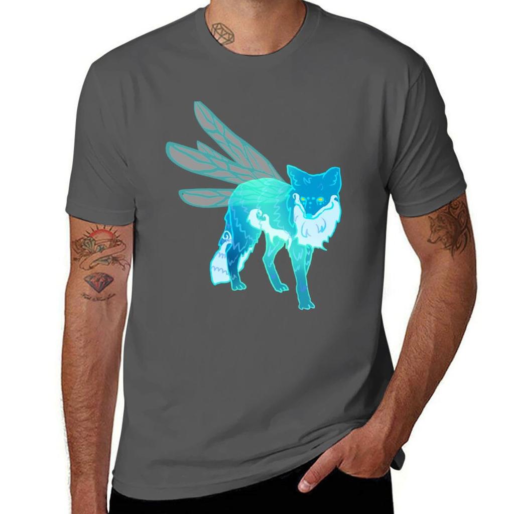 Fairy Fox Tshirt Quick Dry Fishing Tshirt