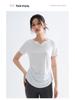 Women's Plus Size Quick Dry Yoga & Fitness Short Sleeve T-shirt, Running & Training Casual Top for Summer