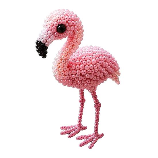 Kit de Broderie cu Mărgele Pasăre DIY, Kit de Meșteșug cu Mărgele Animale 3D, cu Accesorii Colorate cu Mărgele, Proiect Drăguț de Meșteșug cu Pasăre din Mărgele pentru Adulți și Adolescenți Cadou Creativ
