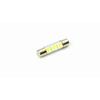 4-pc White 3-SMD 29mm 6641 LED Bulbs For Car Vanity Mirror Lights Sun Visor Lamp