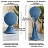 70-130cm Floor Fan Dust Cover All-inclusive/Half--inclusive Universal Elastic Cloth Dust Cover Home Use Storage Protective Case