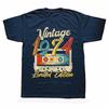 Vintage Born In 1974 Cassette Tape Retro Birthday Party Bday Tee Tops Round Neck ShortSleeve Fashion Tshirt Basic Tshirts