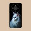 Kitten Cute Cat Kawaii Phone Case for Huawei Mate 60 50 40 30 20 10 Pro Plus Lite E 5G Black Luxury Cellphones Pretty
