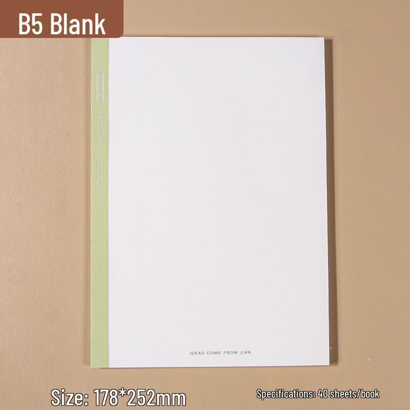 PP B5 Waterproof Softcover Wireless Bound Meeting Notebook
