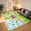 Zoo Map Living Room Nonslip Area Rug Soft Carpet For Bedroom Game Playroom Sofa Office Home Decor Doormat Christmas Gift C926431