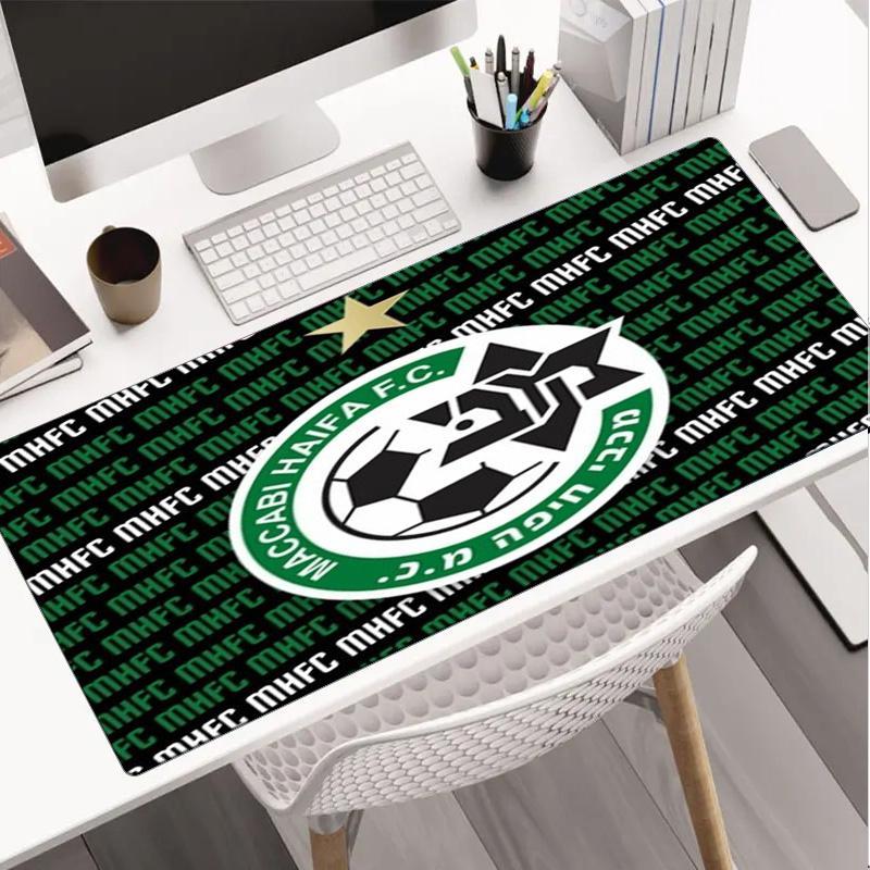 Maccabi Haifa Fc Crest Mouse pad Mouse pad, Gaming Mouse Pad, keyboard pad, Desk Decor for computer notebook Fan Gift Birthday Gift