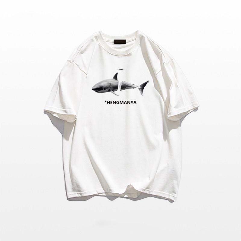 

Women s Grey Oversized American Retro Brand Cotton T-Shirt, Summer 2026 Collection 3XL (Recommended 156-170 jin) белый