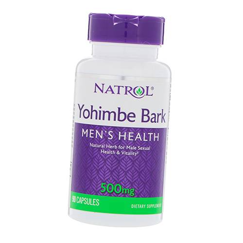 

For men s health, Yohimbine Bark, Natrol 90 caps (08358003) 90caps