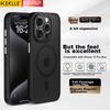 IPhone 15 Pro Max Case, Apple 15 Pro Max Protective Cover, Wireless Charging Compatible, Frosted Anti-Drop Full Protection Case, Midnight Black