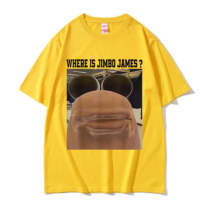 Where Is The Worm Marcus Jimbo James Funny Meme Tshirt Unisex Women Casual Vintage Cotton T Shirts Unisexs Oversized Short Sleeve