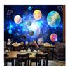 Cosmic Planets 3D Mural Outer Space Interstellar Starry Galaxy Wallpaper Bar KTV Theme Restaurant Background Wall Paper