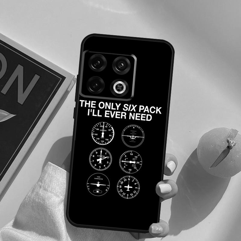 Aviation Aeroplane Pilot Cockpit Case For OnePlus 13R 12R 10R 10T 8T 11 12 13 OnePlus Nord 5 CE 2 3 4 Lite N10 N20 N30 Cover