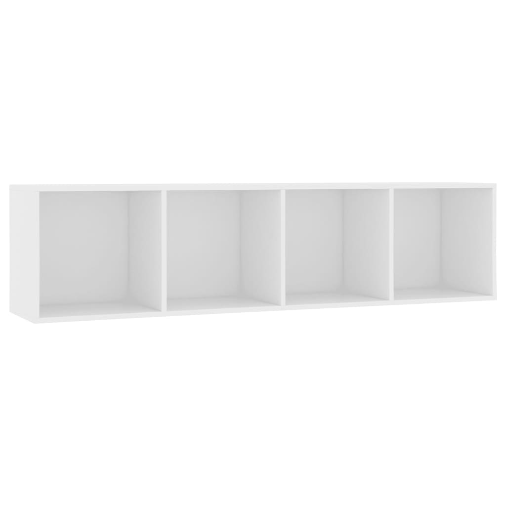 Moderner Bücher-/Fernsehschrank, wandmontierter Fernsehschrank, Wandregal zur Zeitschriftenaufbewahrung und Dekoration 143×30×36 cm