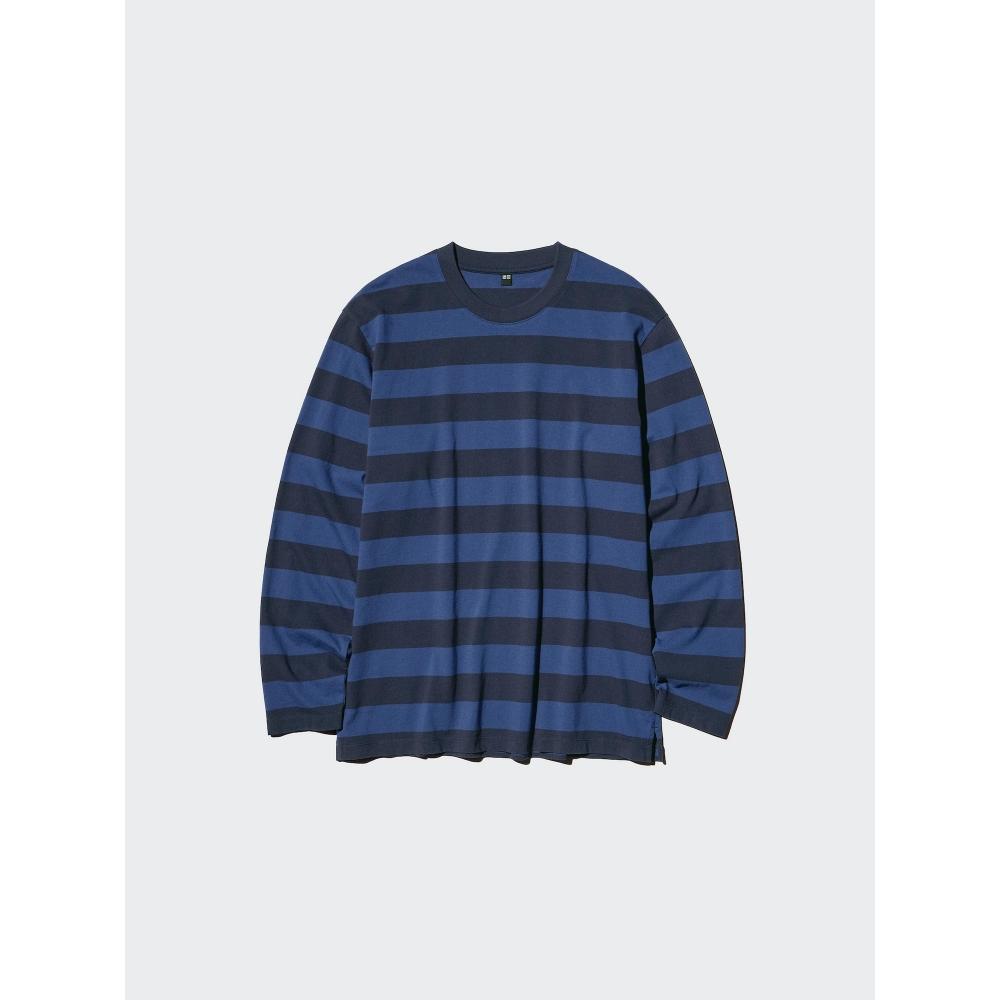 Uniqlo STripe T Long Sleeve  Wide
