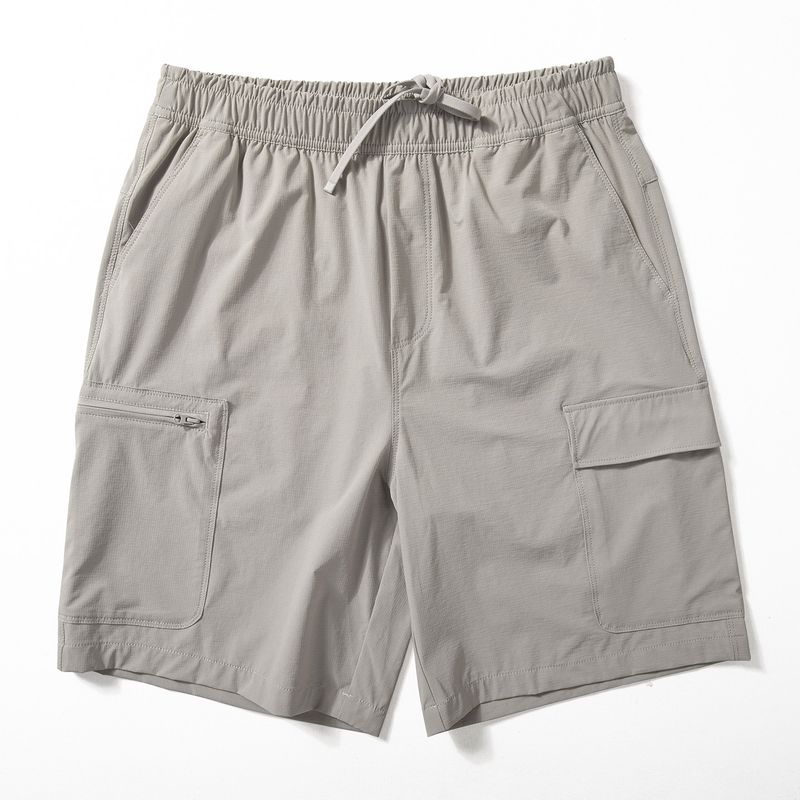 Shorts Men's Summer Thin Stretch Outdoor Quick-Drying Multi-pockets Overalls Fashion Trendy Loose Straight Shorts