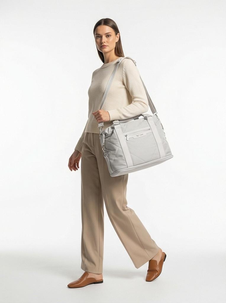 Kiskadee Gray Bag