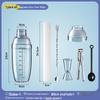 Set Shaker per Cocktail e Tè con Frusta e Bastoncino Tritaghiaccio