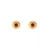 Design Sense Retro Vortex Sunflower Stud Earrings Niche Fashion Exquisite Elegant Earrings Women
