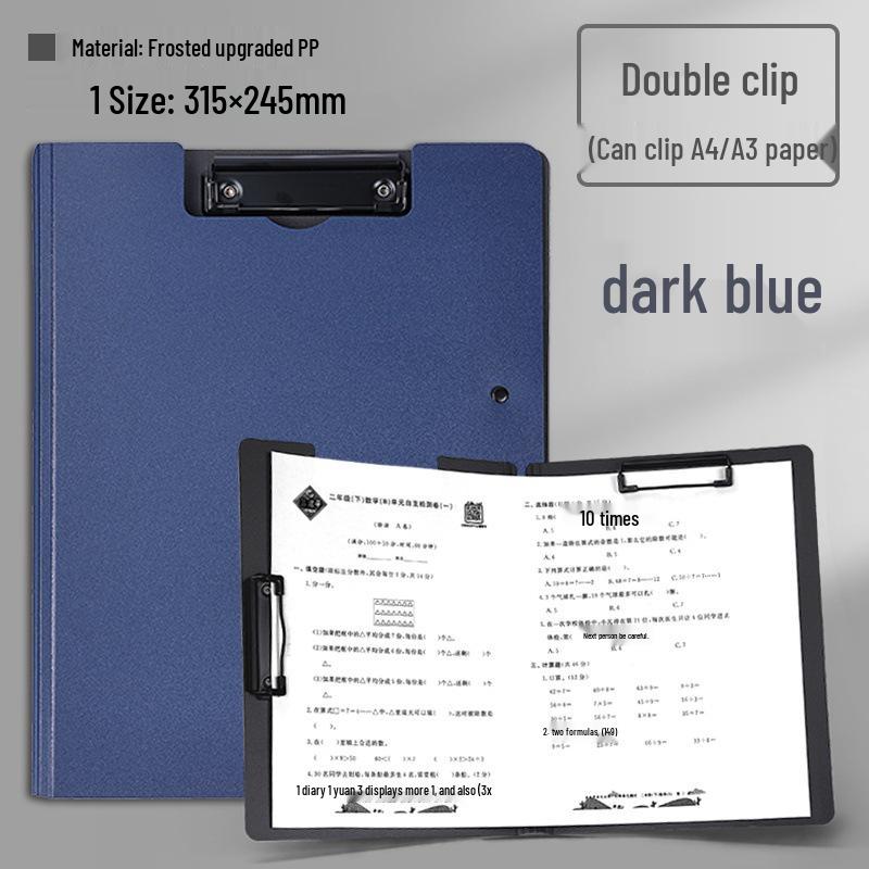 A4 Multifunctional Clipboard and Writing Pad for Meetings and Office Supplies