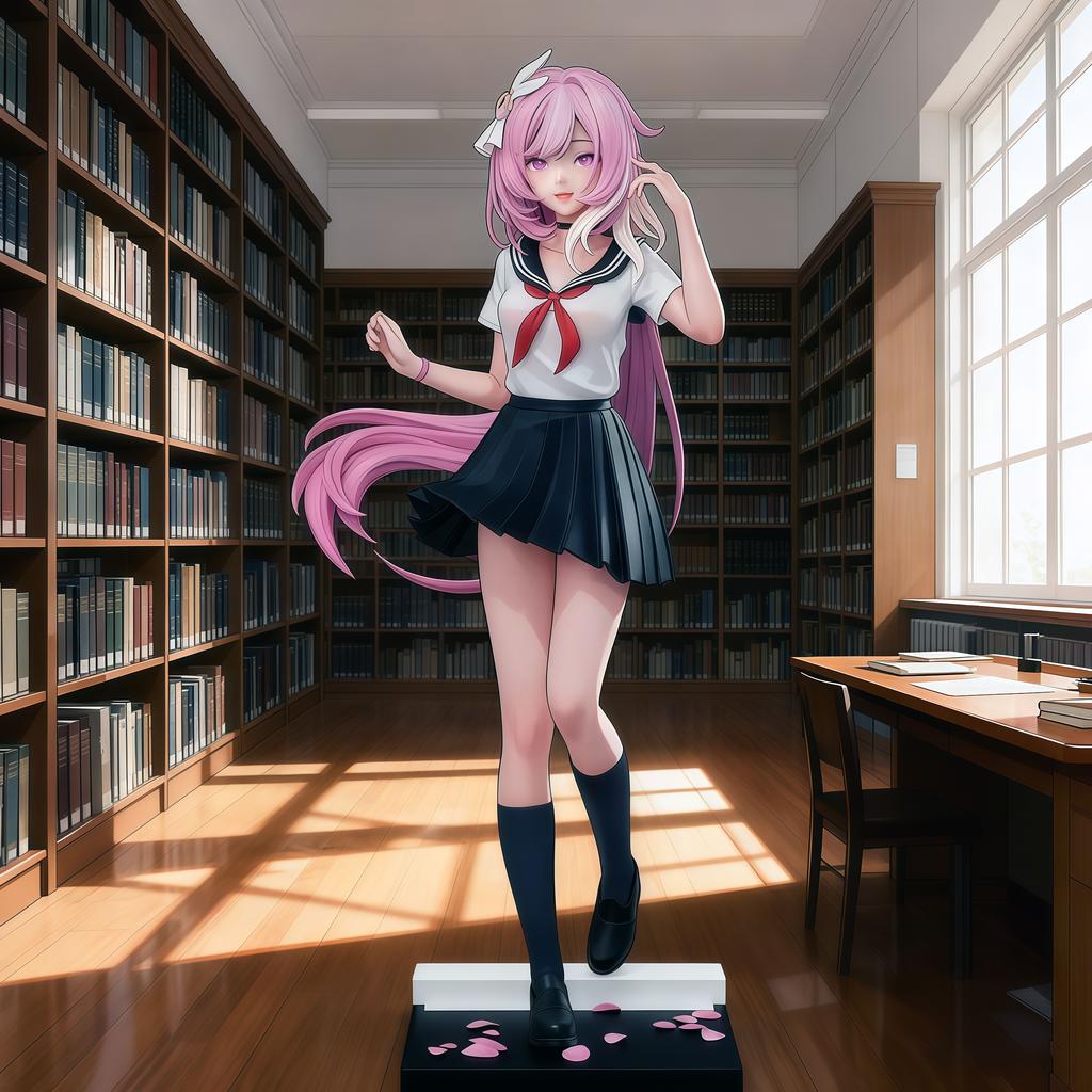 Anime Gioco Dintorni Scrivania Cuter Custodia Ornamento Scuola orm Ailie Second Beau Ragazza Statuetta alla Moda Gioco Collezionabile
