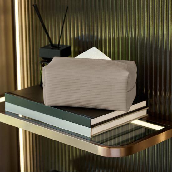 Tissue Box Cover Large Capacity Rectangular Paper Holder Easy To Fill Decorative Tissue Holder Table Decoration