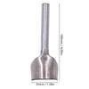 Half Round Cutter Punch Tool Steel Arc Shaped   Belt End Punches for Leather Craft Handwork