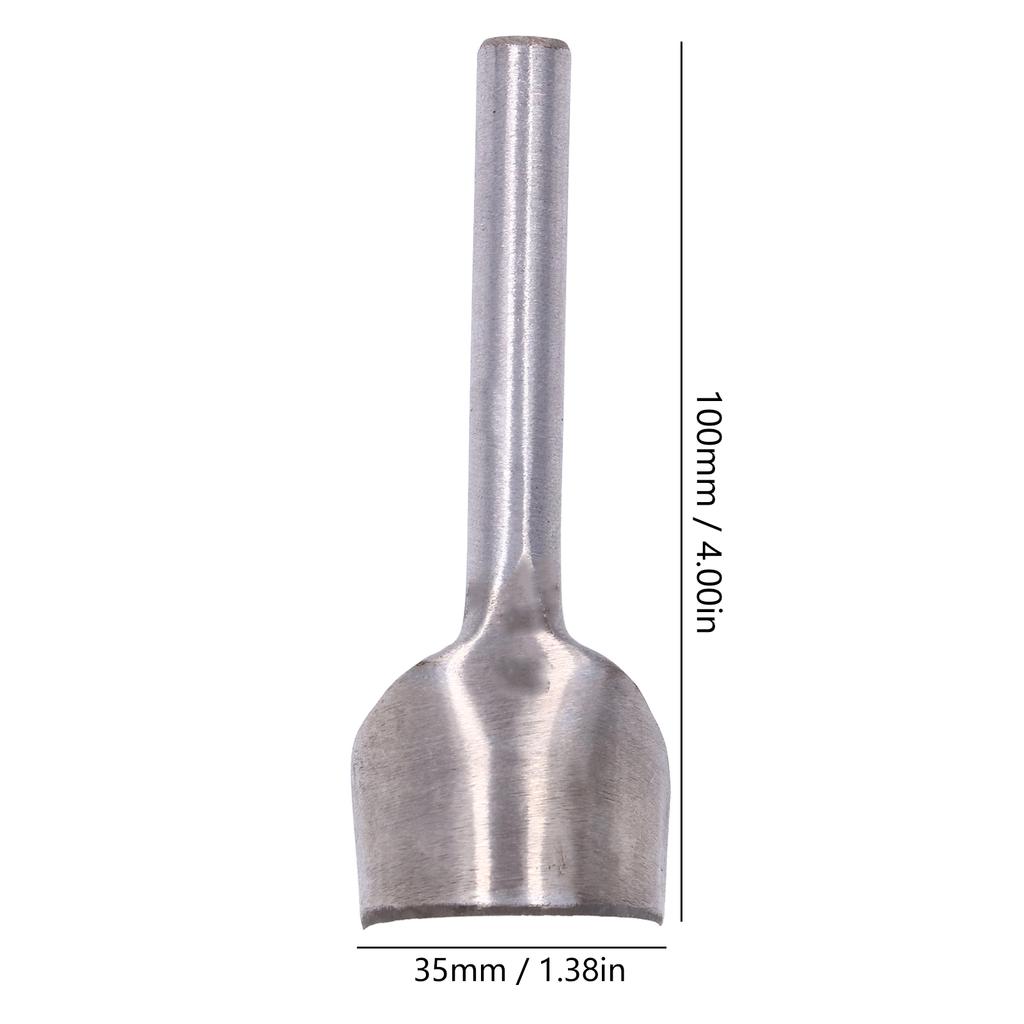 Half Round Cutter Punch Tool Steel Arc Shaped Belt End Punches for Leather Craft Handwork