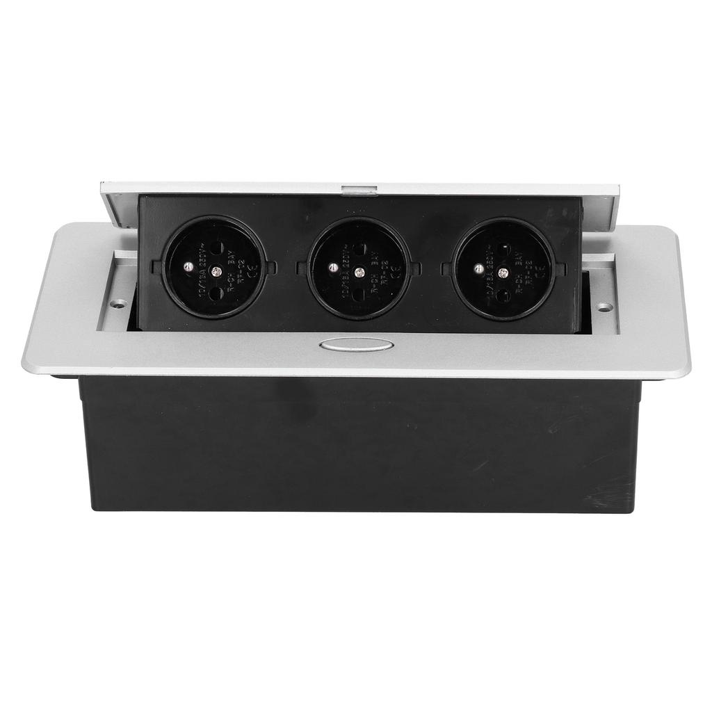 Steckdose 3?Steckdose Desktop Boden Einbau Elektrische Ladestation 16A10A
