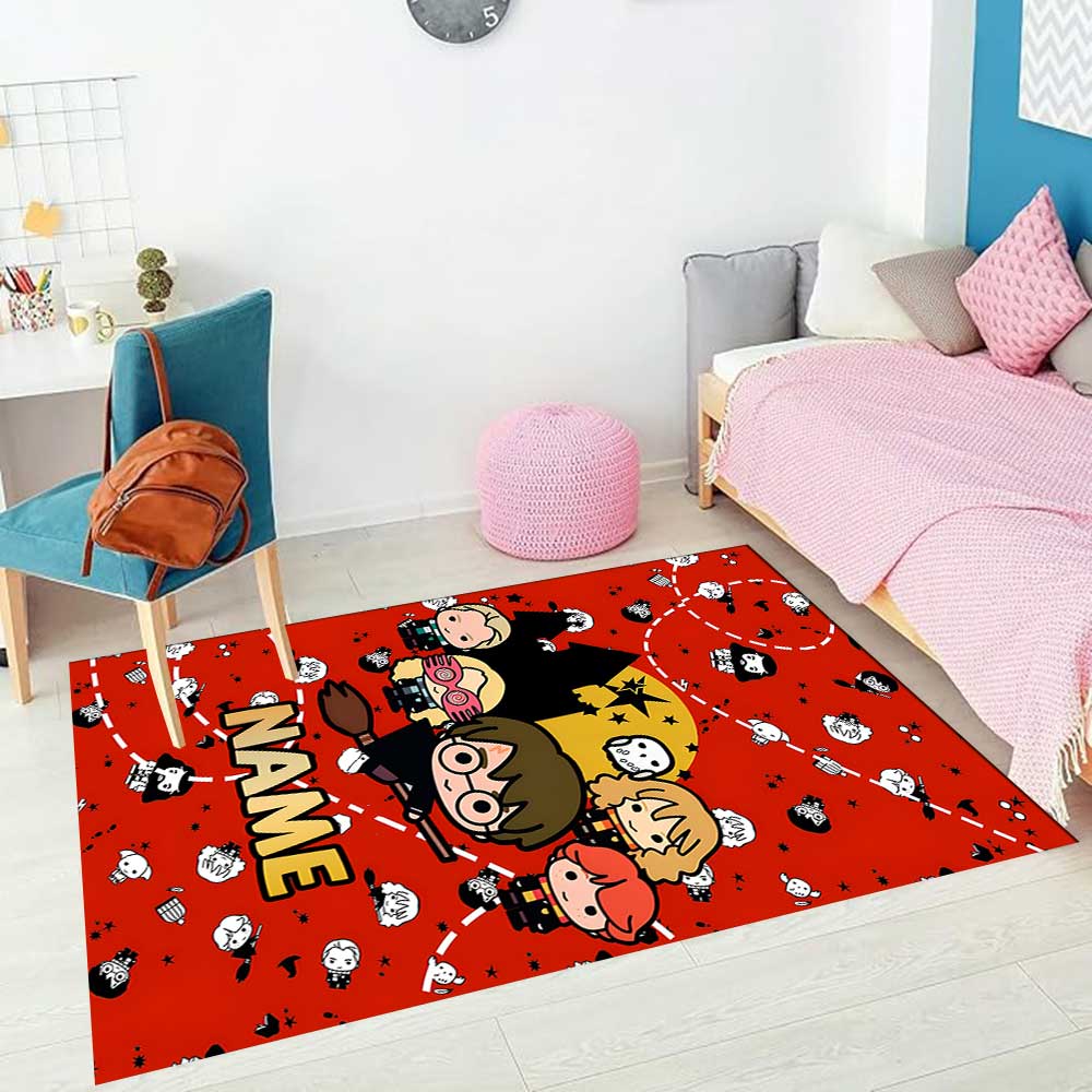 Warner Bros. Lavori (43) Personalizza il tuo tappeto con nome, cuscino per sedia da ufficio, regalo per camera da letto, soggiorno di casa.
