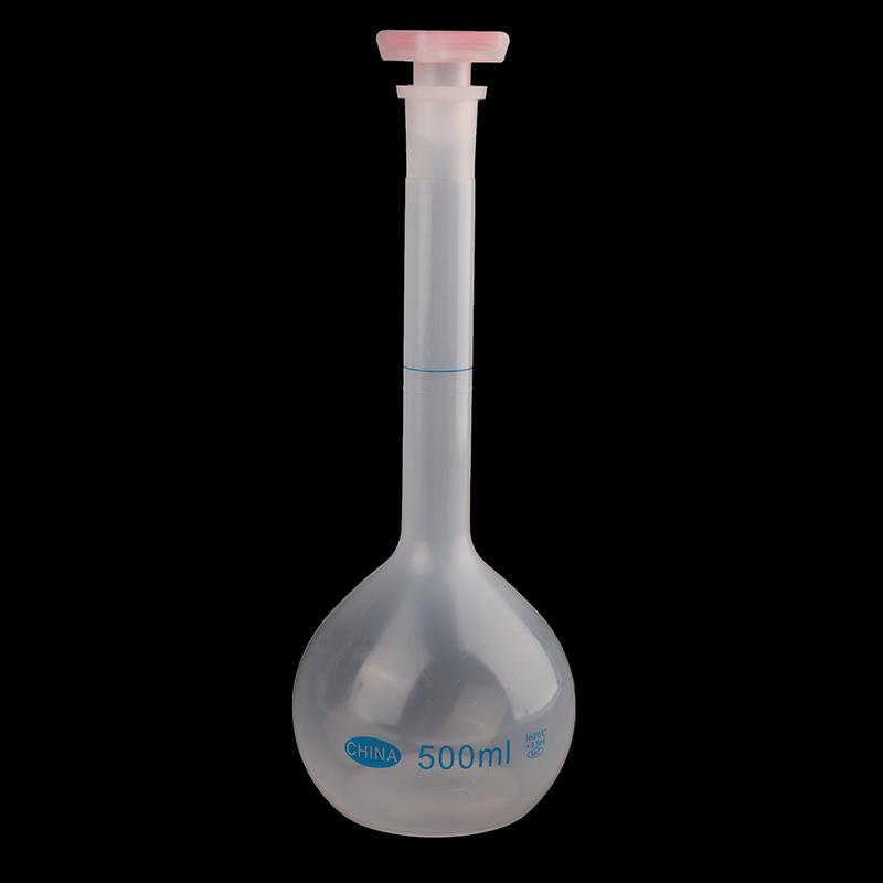 25/50/100/250/500/1000 ml målekolbe med propp lang hals målekolbe gradert flaske for test laboratorieforsyninger