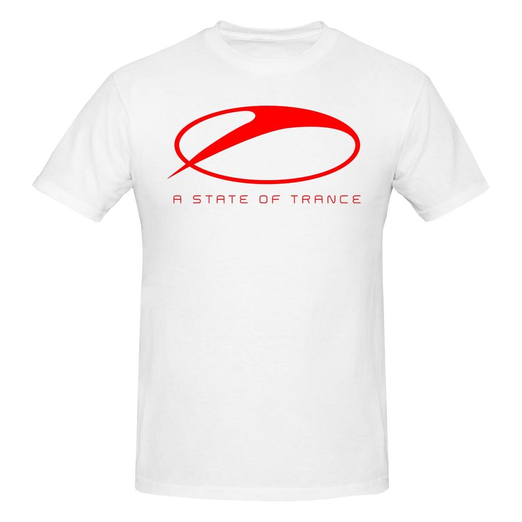 A State Of Trance Vneck Tshirt Japanese Street Rich Color Tee