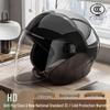 Women's Winter All-Season Half Helmet: Certified, Anti-Fog, Warm, and Safe