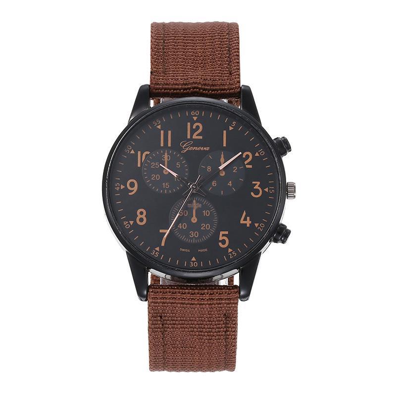 2023 Trendy Men's Braided Strap Digital Sports Watch