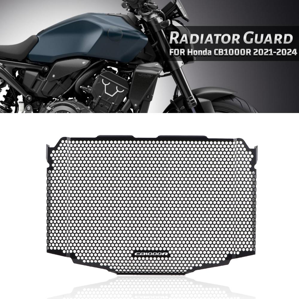 For Honda CB1000R CB 1000R Neo Sports Cafe 2021 2022 2023 2024 Motorcycle Radiator Guard Grille Cover Protector -  CNC Aluminum