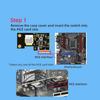 WiFi PC Boot Device Voice Activated Relaying Module Power Switch Stick Plastic Texture for Remote Desktop Management