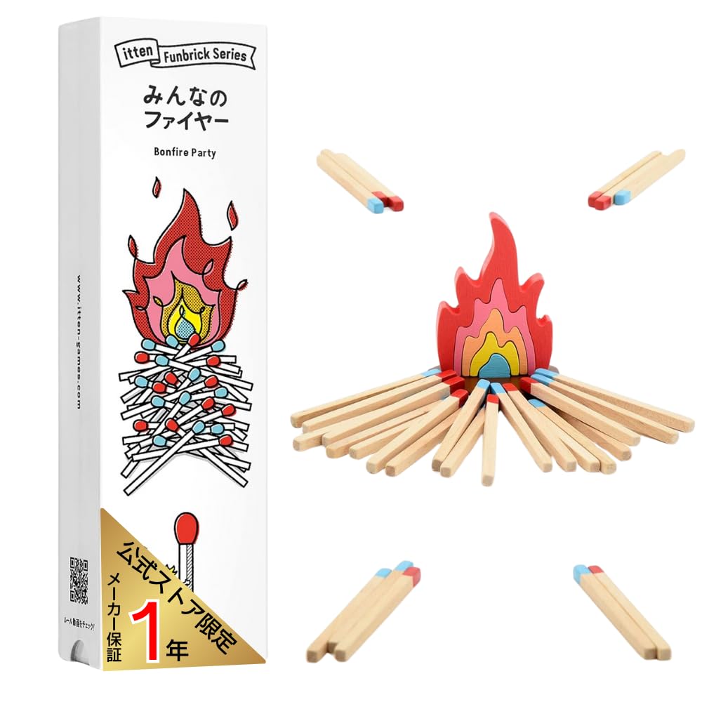 

Store itten Fire 5 Ages Set with Light the Fire with A Cooperative Game That Tests Large Board [Official Exclusive] Everybody s (2-4 Players, Minutes,