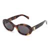 Owalne Okulary Przeciwsłoneczne Jasny Havana/Dymne Damskie Oprawki Brązowe CL40194U-53A