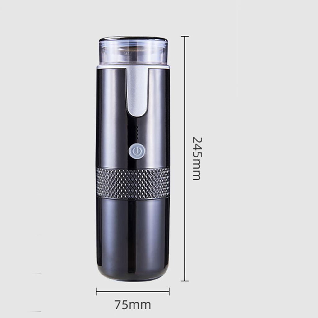Přenosný kávovar 160ML 2W plně automatický bezdrátový mini elektrický kávovar pro kancelářské cesty