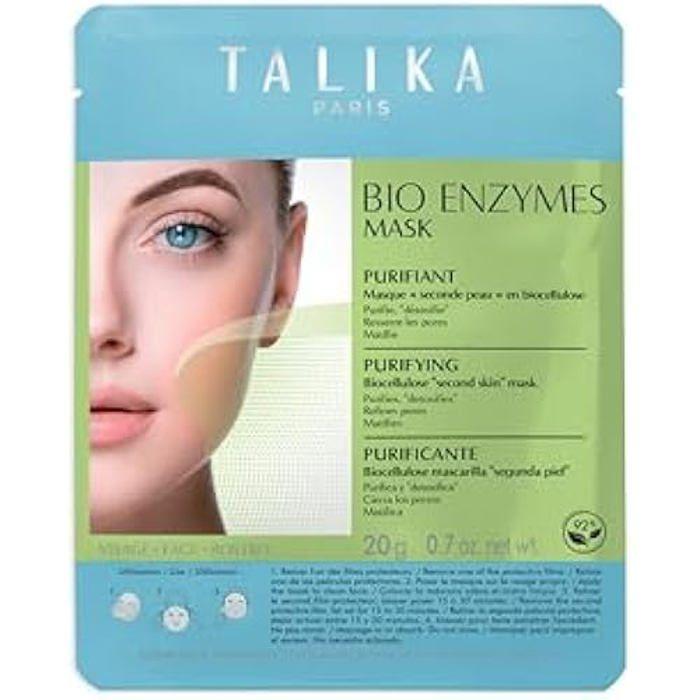Masque Visage Purifiant - TALIKA - Bio Enzymes Mask - Formule Naturelle - 75 Ml - Sans Paraben