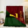 Ronaldo's Number Seven Portable Blanket/Soft Blanket Bedding Blanket Suitable for Travel Camping Living Rooms Offices Sofas Fan Gifts