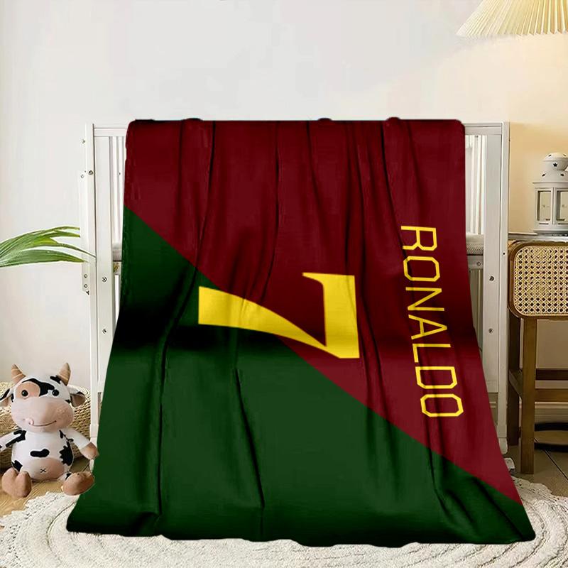 Ronaldo's Number Seven Portable Blanket/Soft Blanket Bedding Blanket Suitable for Travel Camping Living Rooms Offices Sofas Fan Gifts
