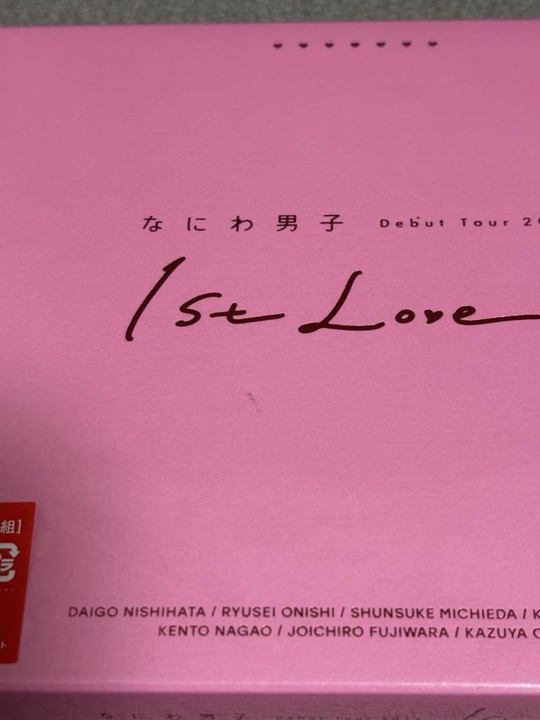 [USED] Naniwa Danshi 1st Love First Press Limited Edition Blu-ray