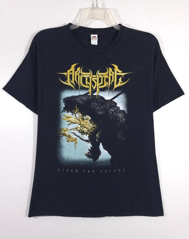 Vtg Archspire Band Bleed The Future Shirt Unisex Concert S to 5XL MQ517 Unisex T-Shirt S