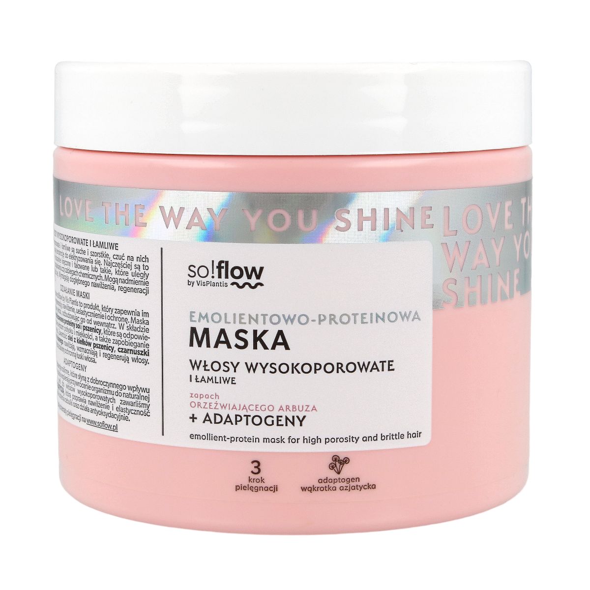 

Отже!Flow - Пом якшувально-протеїнова маска для волосся з високою пористістю, 400 мл