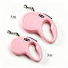 Nylon Dog Leash Automatic Retractable Puppy Lead Outdoor Hiking Extending Pet Traction Rope For Small Medium Cats Dogs Supplies