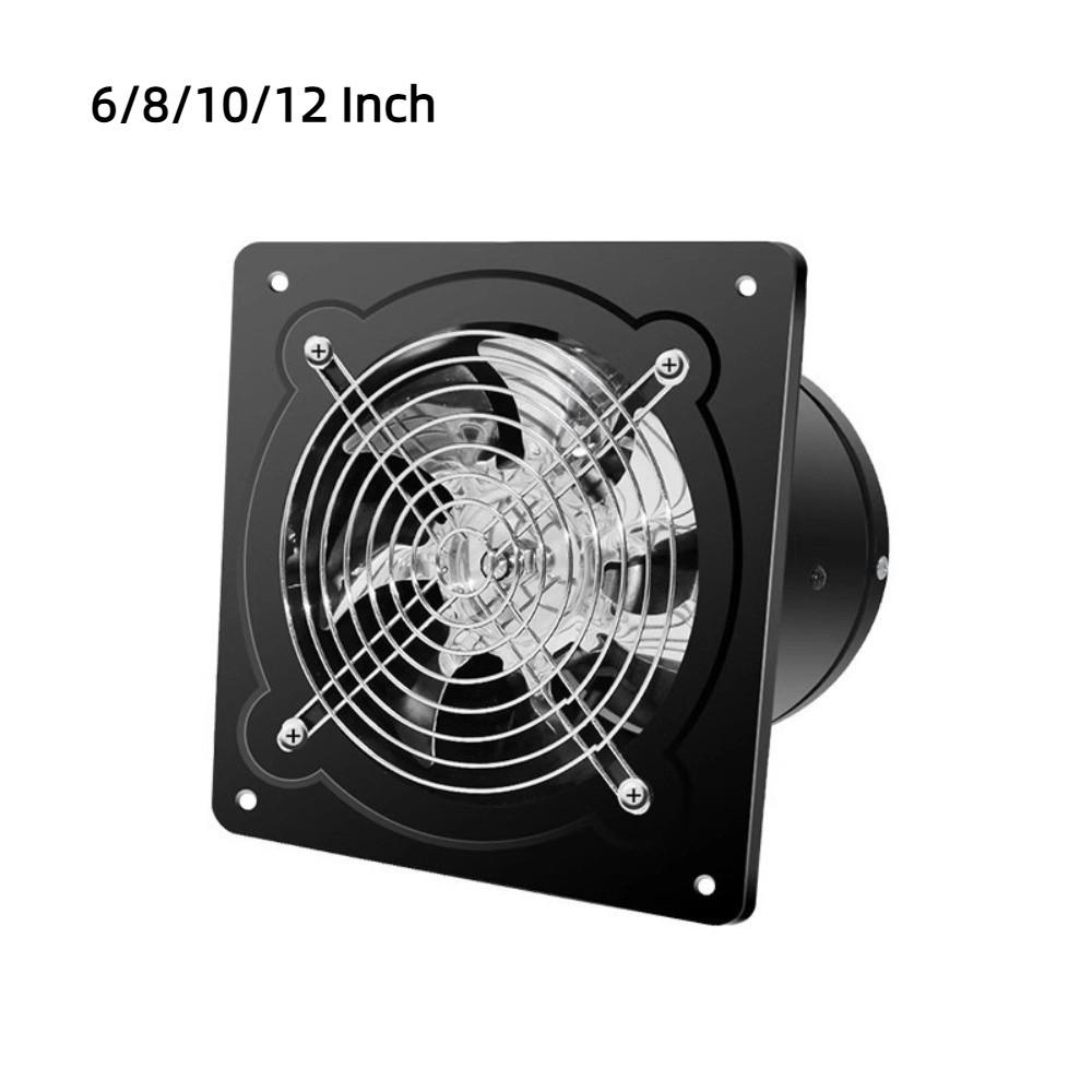 6/8/10/12 Inch Exhaust Fan Low Noise Electric Blower Fan Durable Household Air Ventilator Kitchen