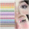 900-Piece Rhinestone Stickers: 15 Colors for Kids' Eye Makeup & Face Decoration