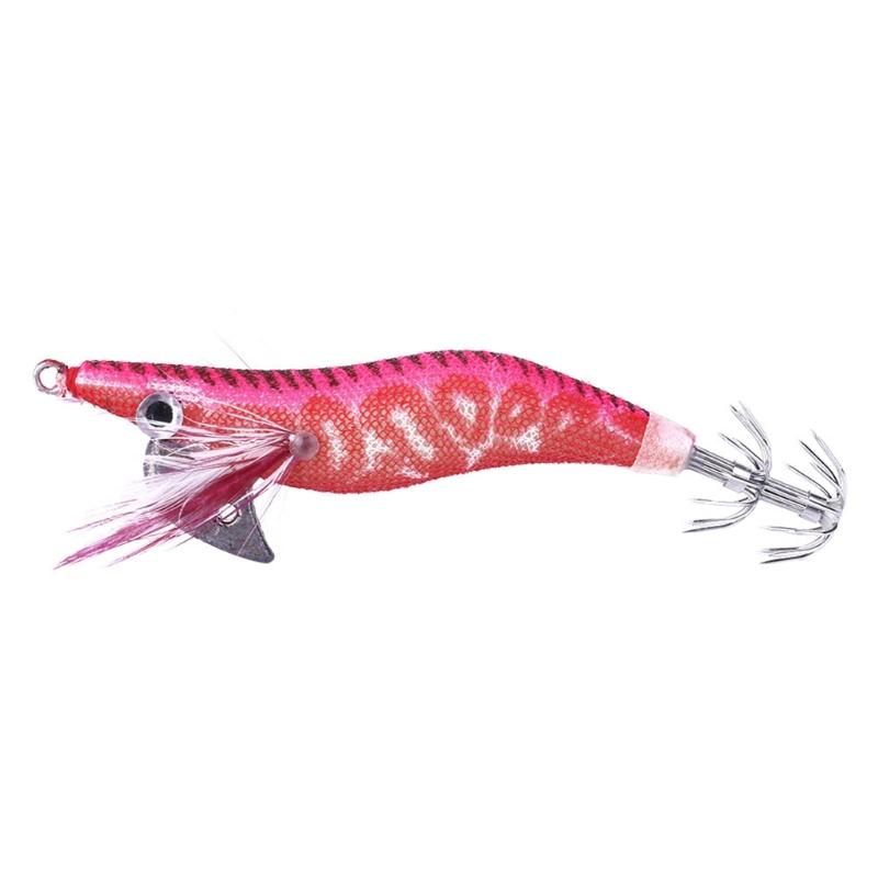 4Pcs Saltwater Hook Glowing Soft Prawns Fishing Lures Shrimp Fishing Tackle for Freshwaters Saltwater Fishing Baits