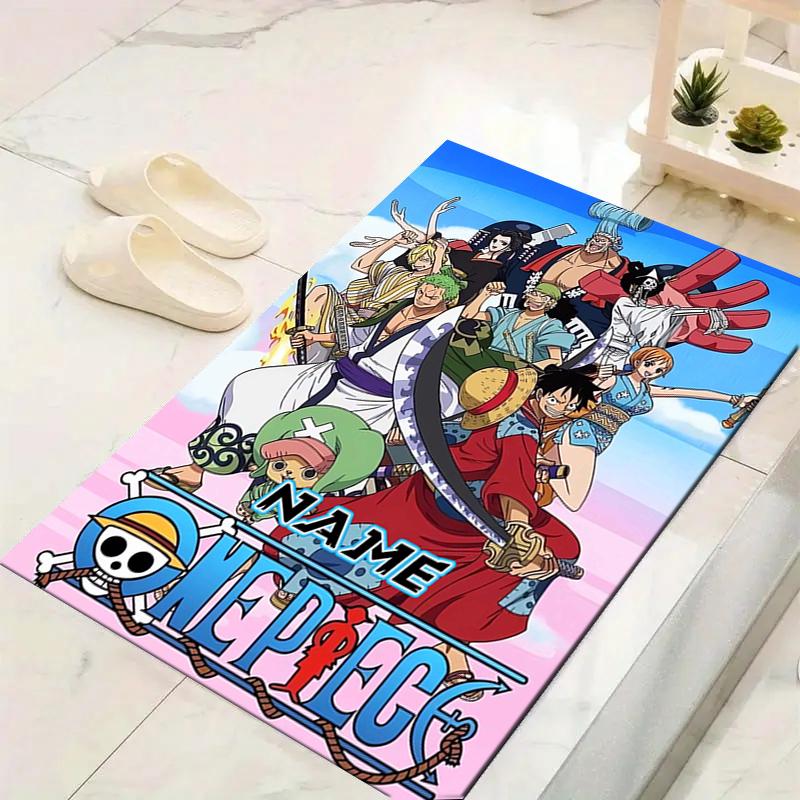 Custom 1Pc One Piece Adventure Rug Office Carpet Indoor Outdoor Entrance Doormat Nonslip Soft And Comfortable Living Room D2915195