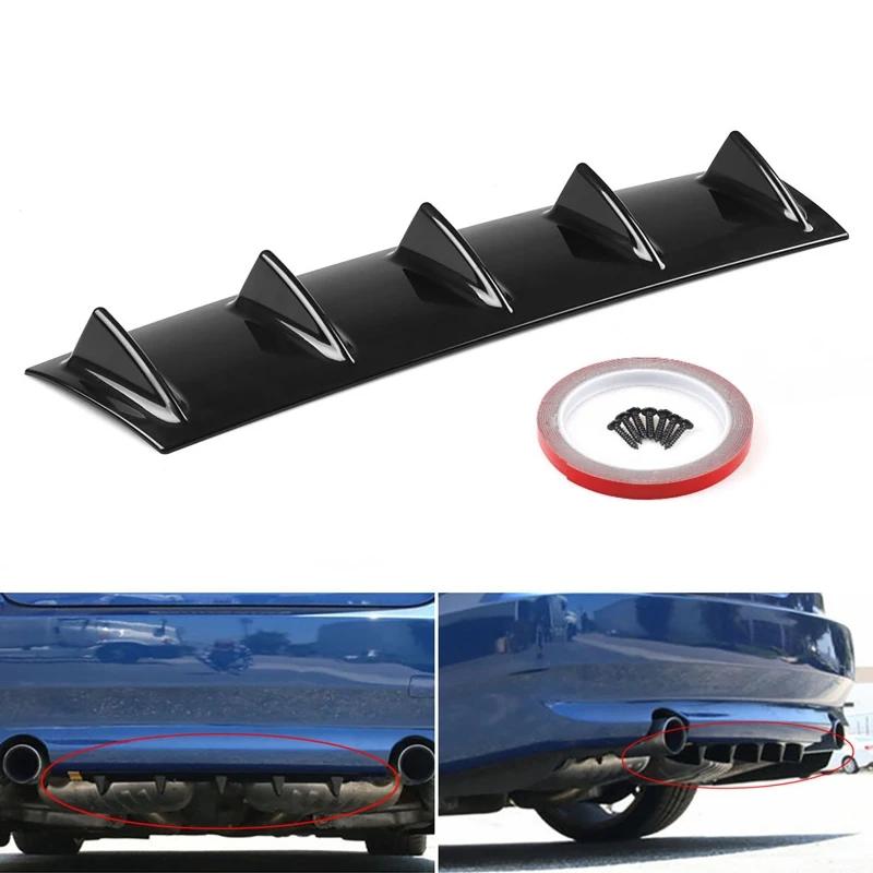 Car Universal Rear Bumper Lip Diffuser Spoiler Protector Decoration Modified Anti-Collision Accessories